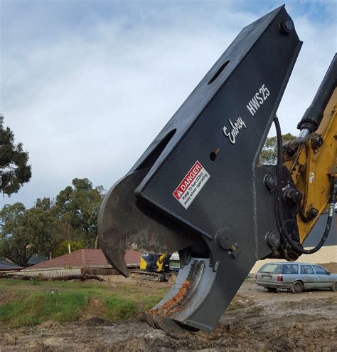 wood shears for excavators